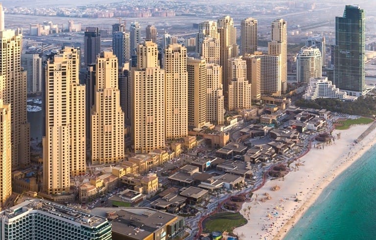 Jumeirah Beach Residence living