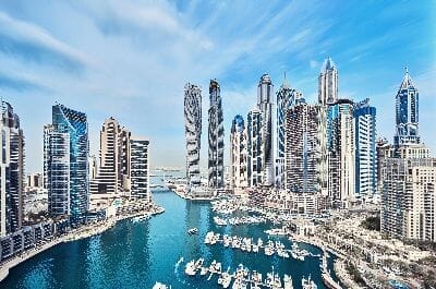 dubai marina area real estate price