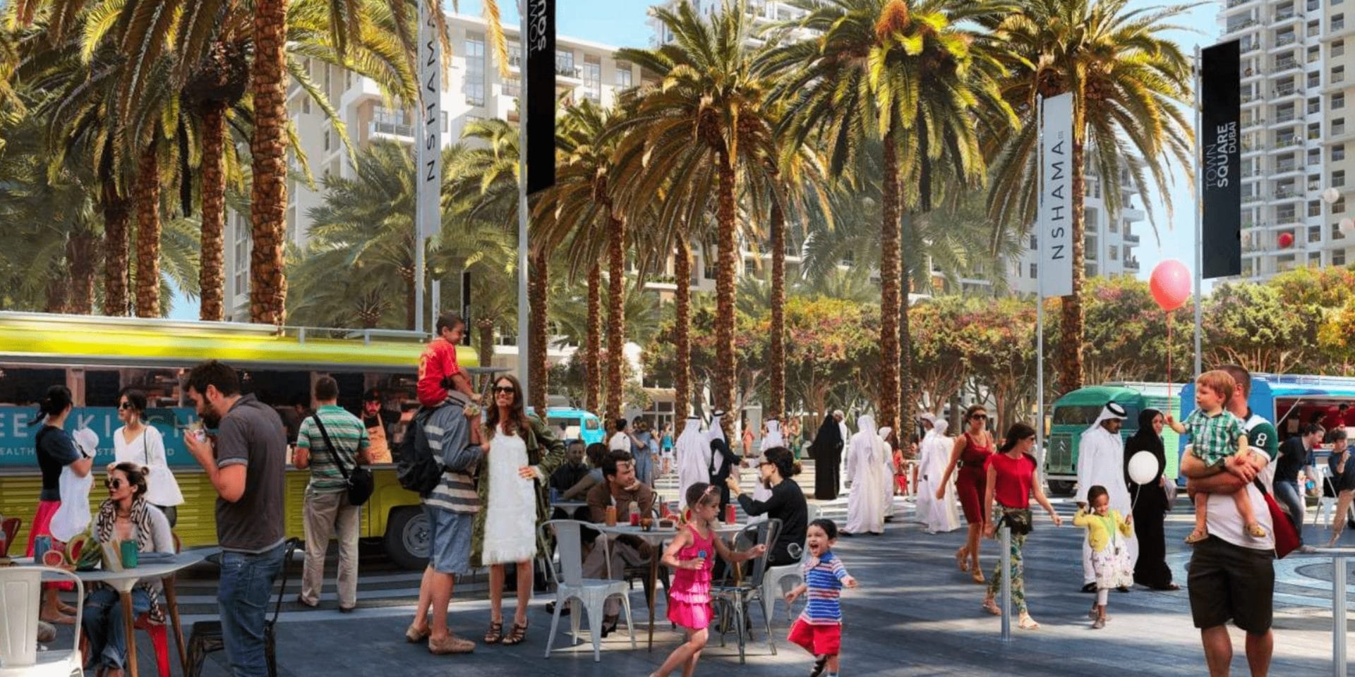 Town Square Dubai: Family-Friendly Community