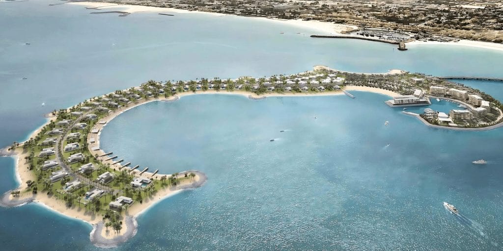 Jumeirah Bay Island is an ultra-luxury destination offering a selection of private villas.