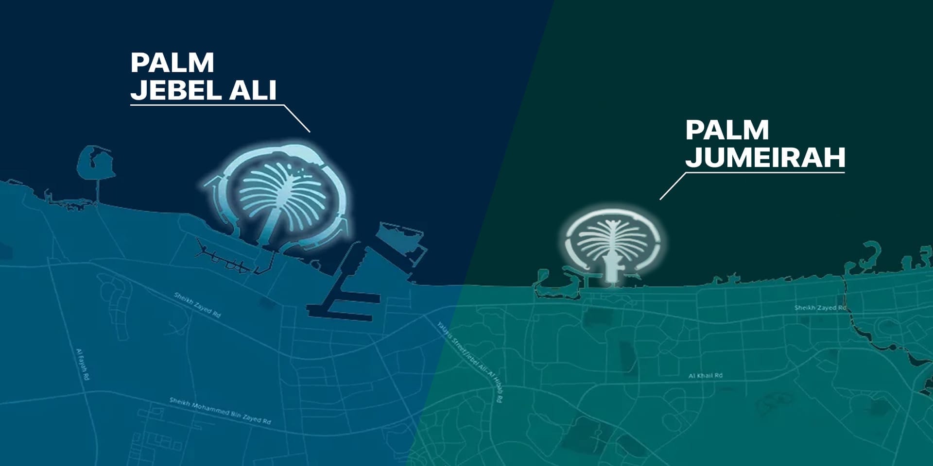 Palm Jumeirah vs Palm Jebel Ali – Which Iconic Island Wins?