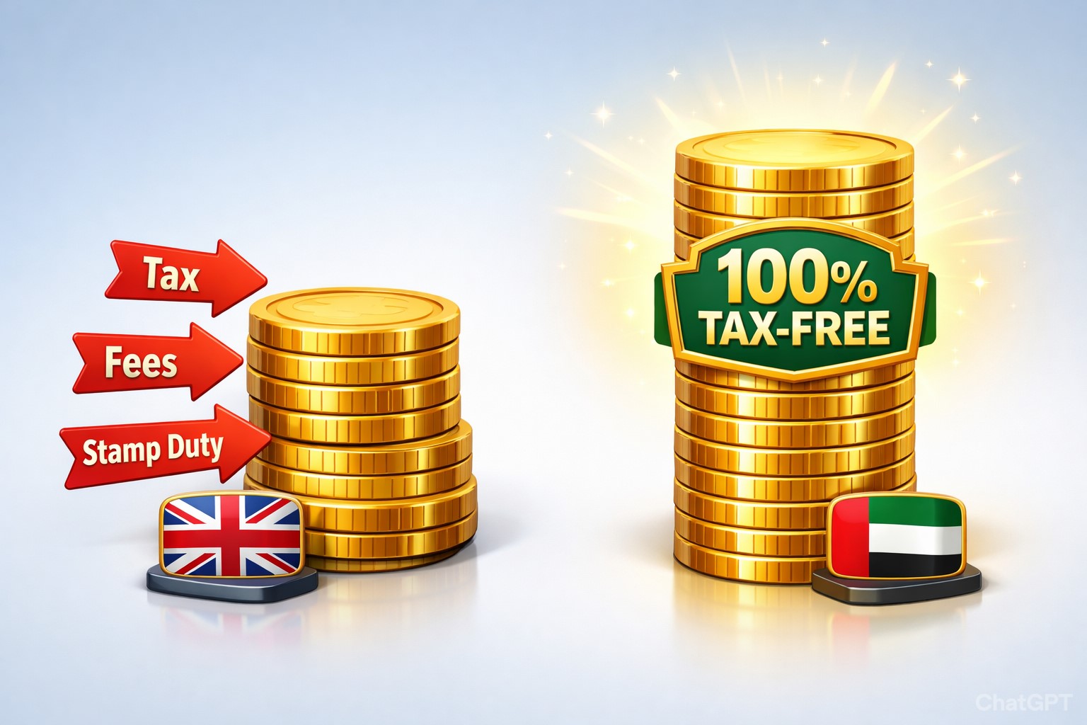 UK vs Dubai Property Investment 2026: Where Does Your Money Go Further? 2 Dubai property investment ROI 2026 vs UK rental yields