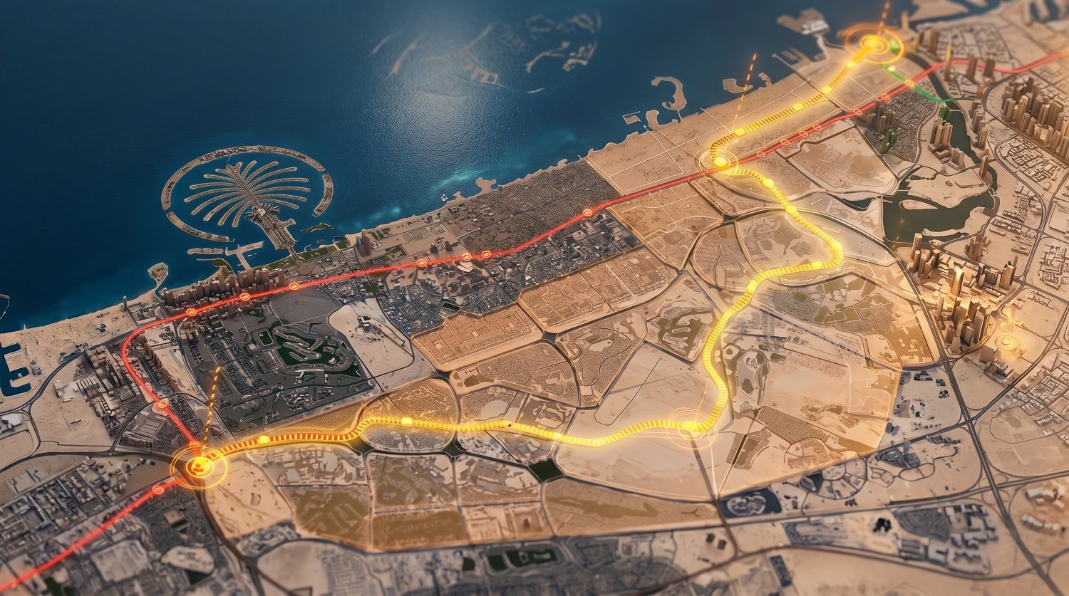 Dubai Metro Gold Line