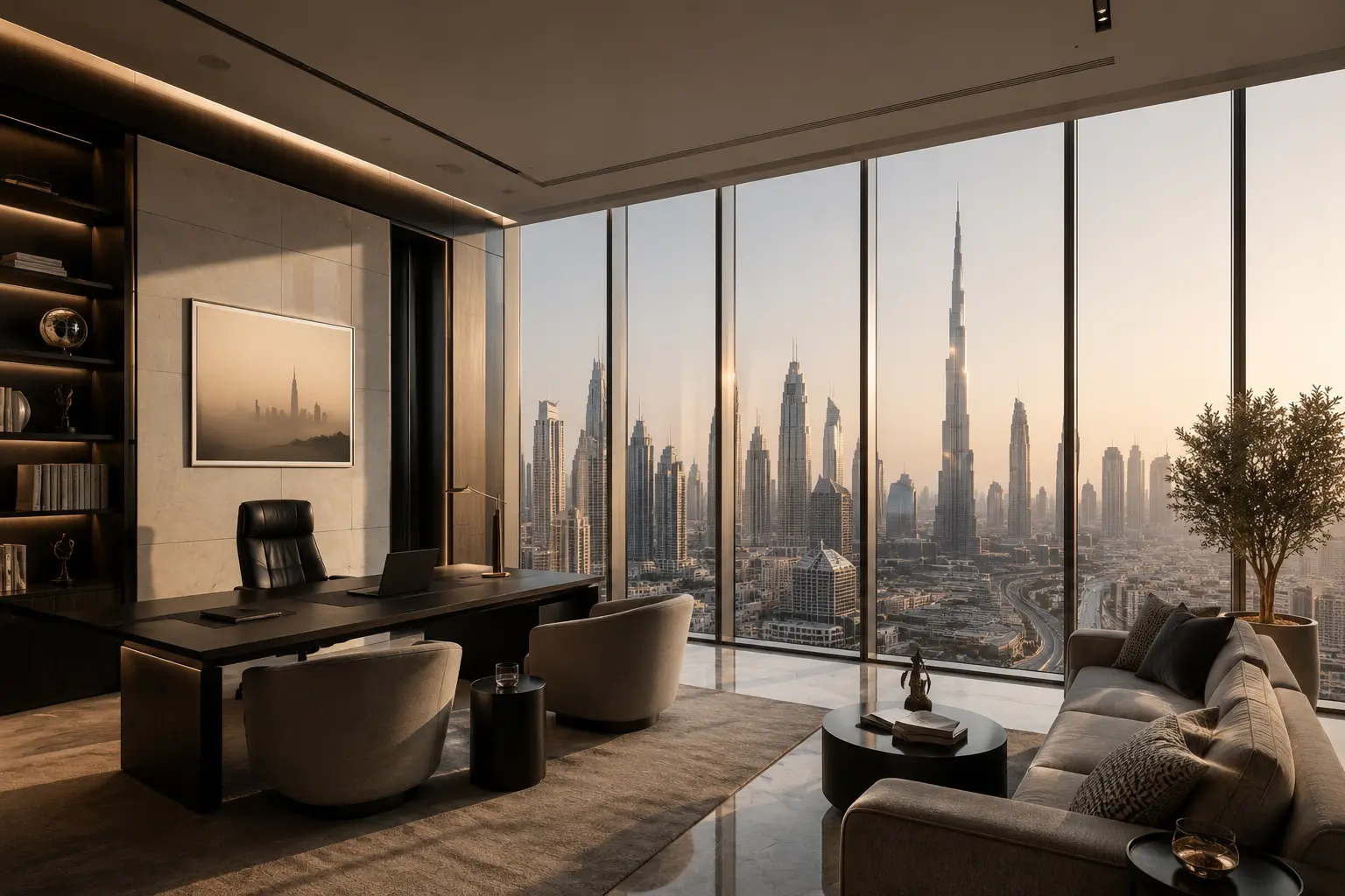 Global reputation and international trust heavily influence what moves Dubai house prices.