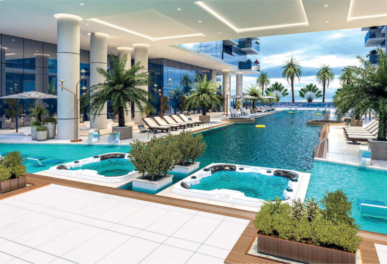 1BR + Study | Spacious Layout | Pool View