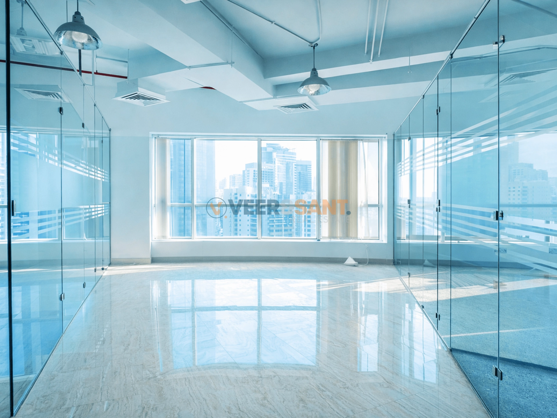 111-6 Ready-to-Use Office | Pantry and Private Washroom