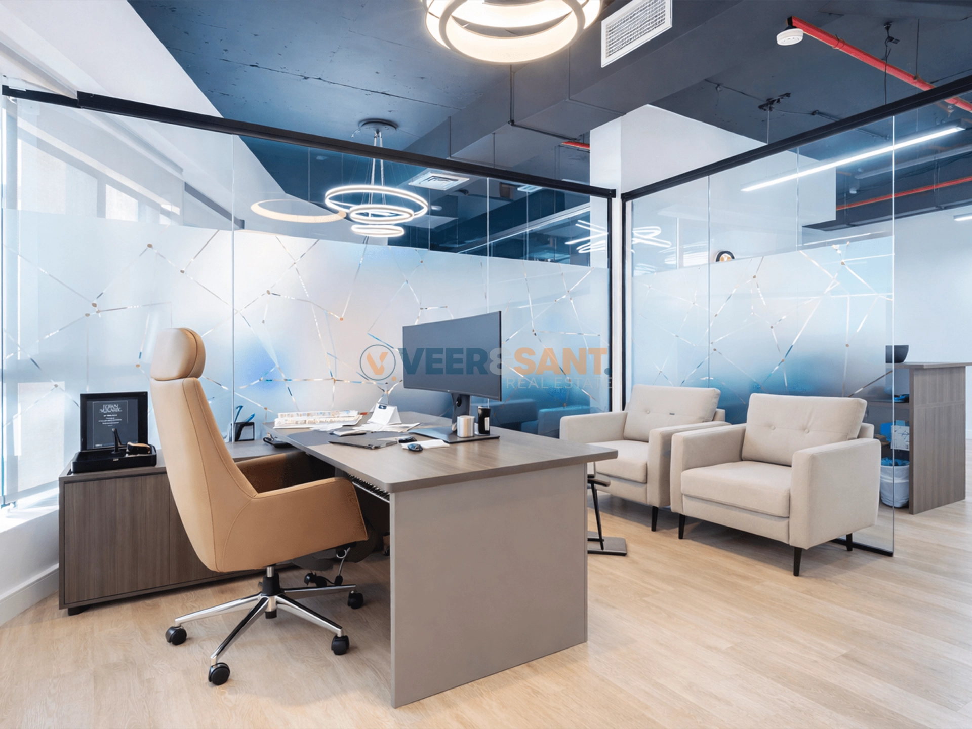 Sea & Atlantis Views | Fully Furnished | Modern Office | Near to Metro