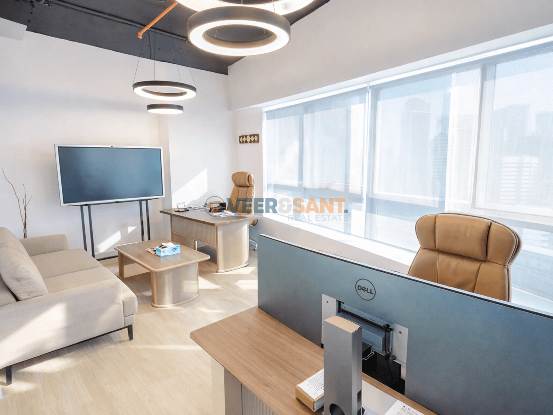 Sea & Atlantis Views | Fully Furnished | Modern Office | Near to Metro