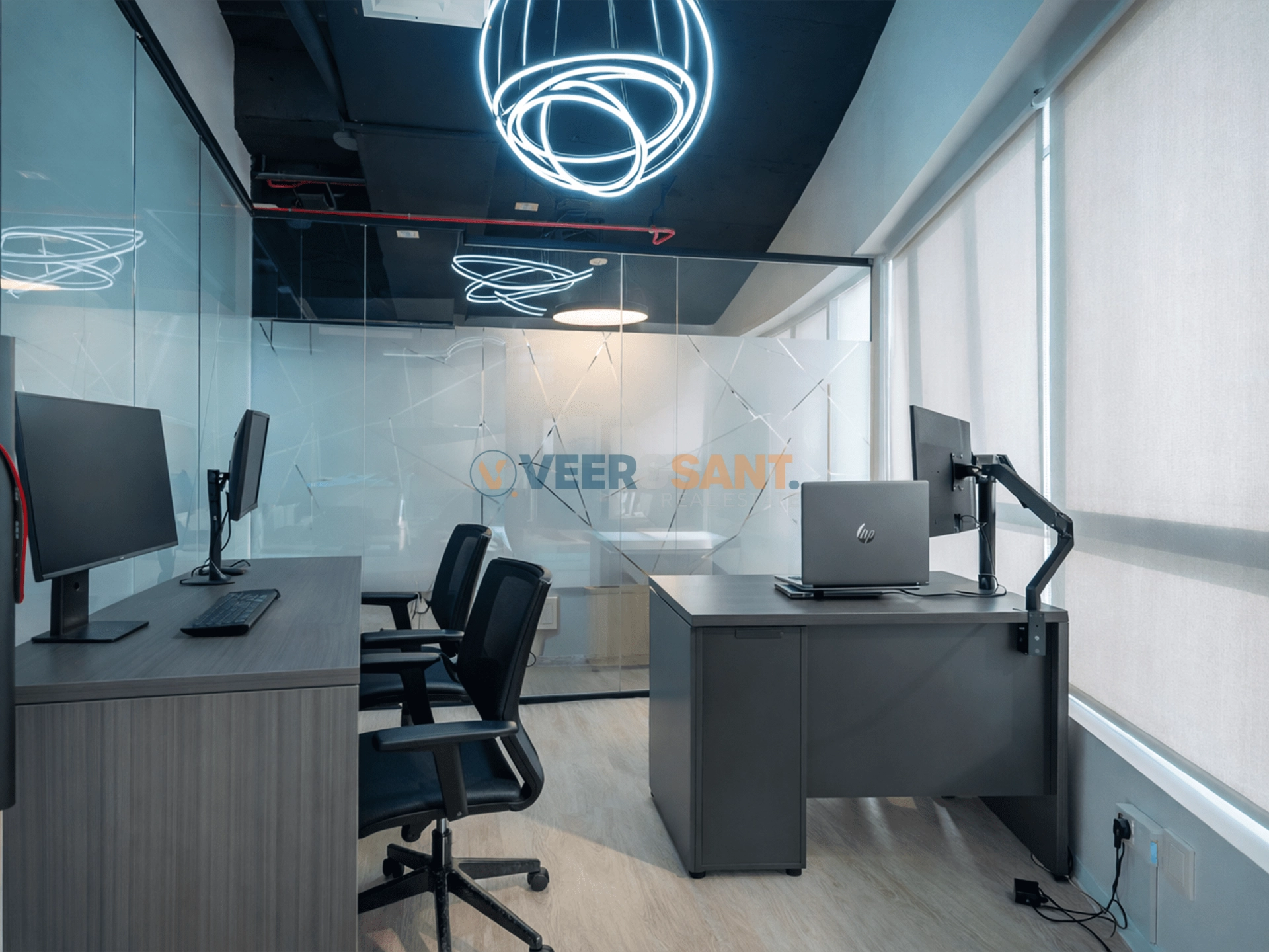Sea & Atlantis Views | Fully Furnished | Modern Office | Near to Metro