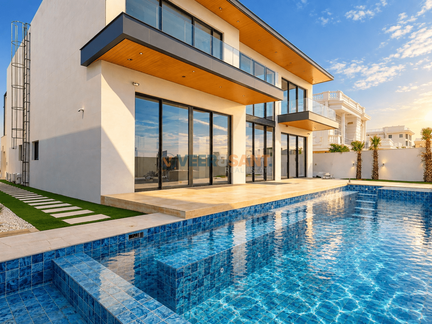 Beachfront Mansion | 8BR | Brand New | Basement