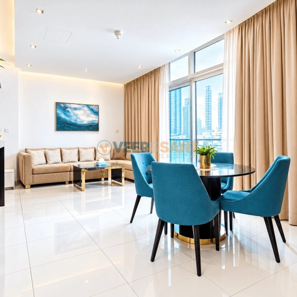 Fully furnished 2-bedroom apartment for sale in DAMAC Upper Crest, Downtown Dubai