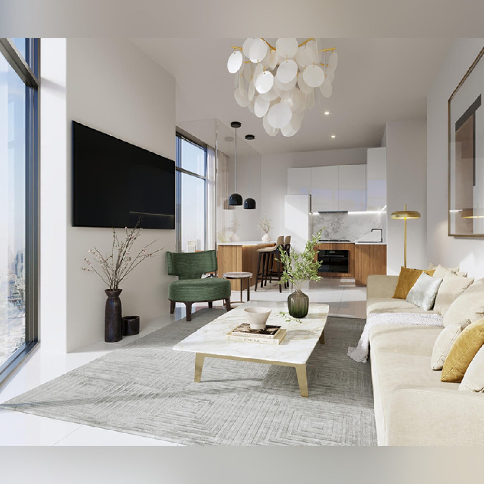 Veer & Sant Real Estate 134 apt-1b-livingroom